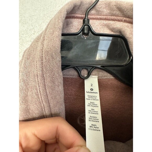 Lululemon Radiant Jacket Violet Verbana Full Zip Mock Neck Athletic Women's 2 - Picture 5 of 10